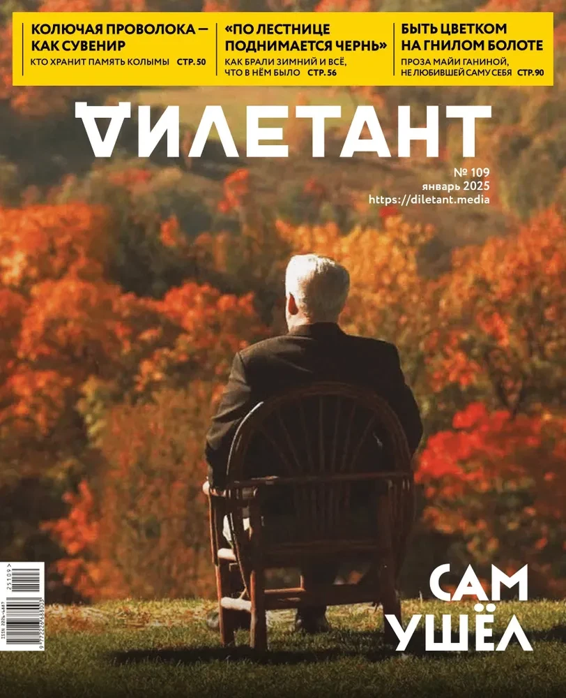 Обложка журнала «Дилетант» №109